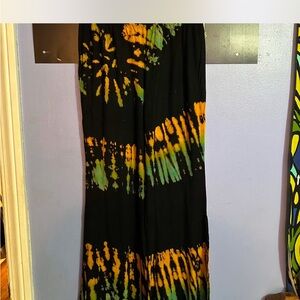 TIE DYE FLARE PANTS